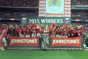 Stage Presentation for Johnstone’s Paint Trophy Final 2015