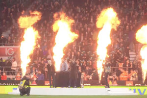 Stage Hire for Rudimental Pre-Match Show Big Game 8 2015