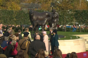Stage Hire for HM Queen Statue Reveal Newmarket