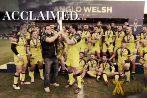 Presentation Stage for Anglo-Welsh Cup Final 2017