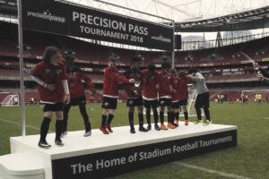 Stage Hire for Precision Pass Football Tournament 2018