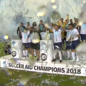 Soccer Aid 2018 Winners