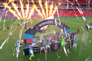 Emirates FA Cup Final 2019 Winners Presentation Stage