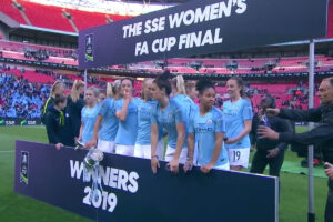 Women's FA Cup Final 2019 Winners Man City