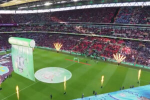 Sports Presentation Stage for Carabao Cup Final 2020