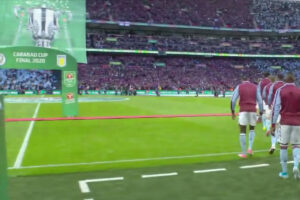Sports Presentation Stage for Carabao Cup Final 2020