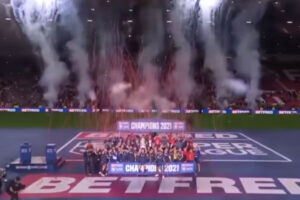 Sports Presentation Stage for Super League Grand Final 2021