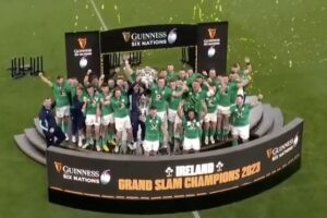 Sports Presentation Stage Hire for Guinness Six Nations 2023