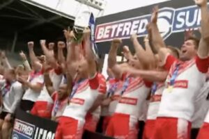 Winners Board for Super League Leaders Winners 2022
