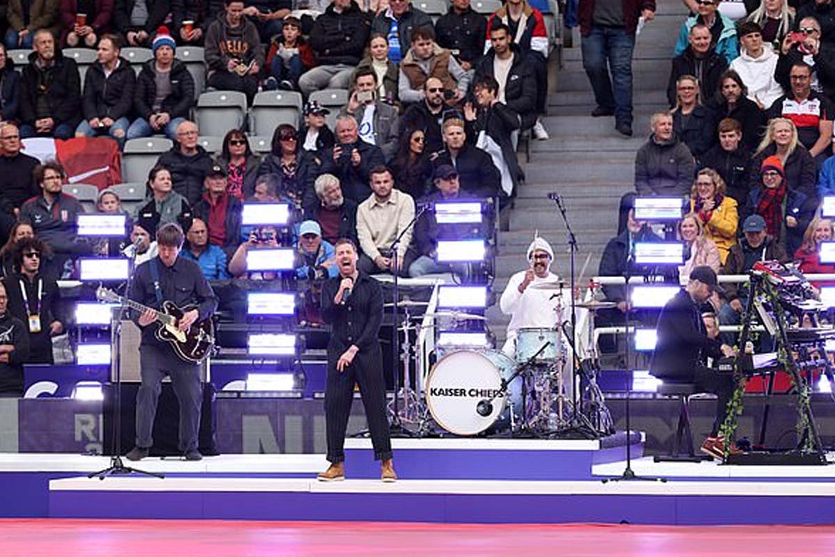 Rugby League World Cup Opening Ceremony 2022 Kaiser Chiefs