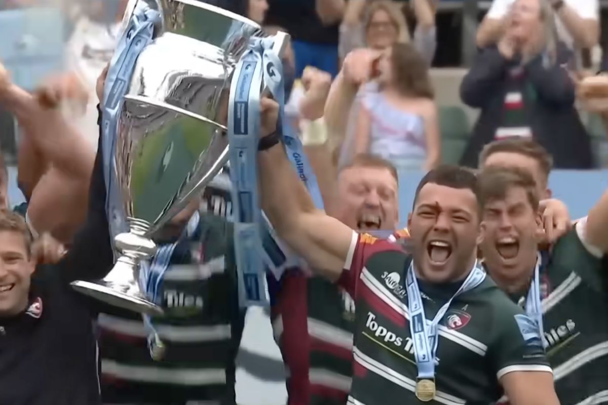 Sports Presentation Stage for Gallagher Premiership Final 2022