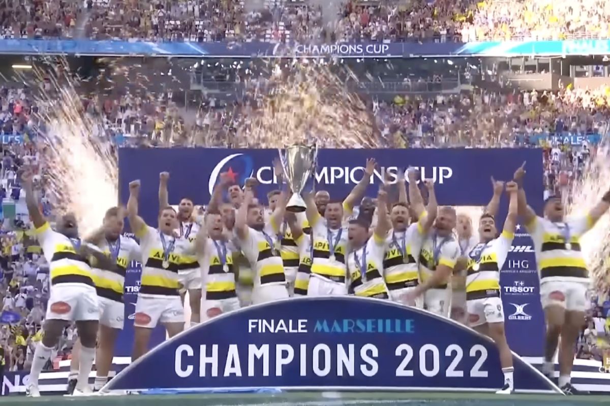 Sports Presentation Stage for Heineken Champions Cup 2022