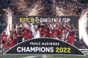 Sports Presentation Stage for EPCR Challenge Cup Final 2022