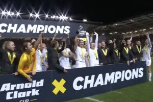 Arnold Clark Cup Winners Board 2023
