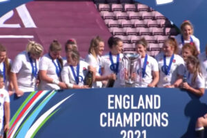 Winners board for Womens Six Nations 2021