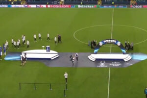 Trophy Plinth Hire for UEFA Super Cup 2021