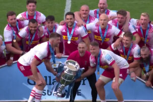 Sports Presentation Stage for Gallagher Premiership Final 2021
