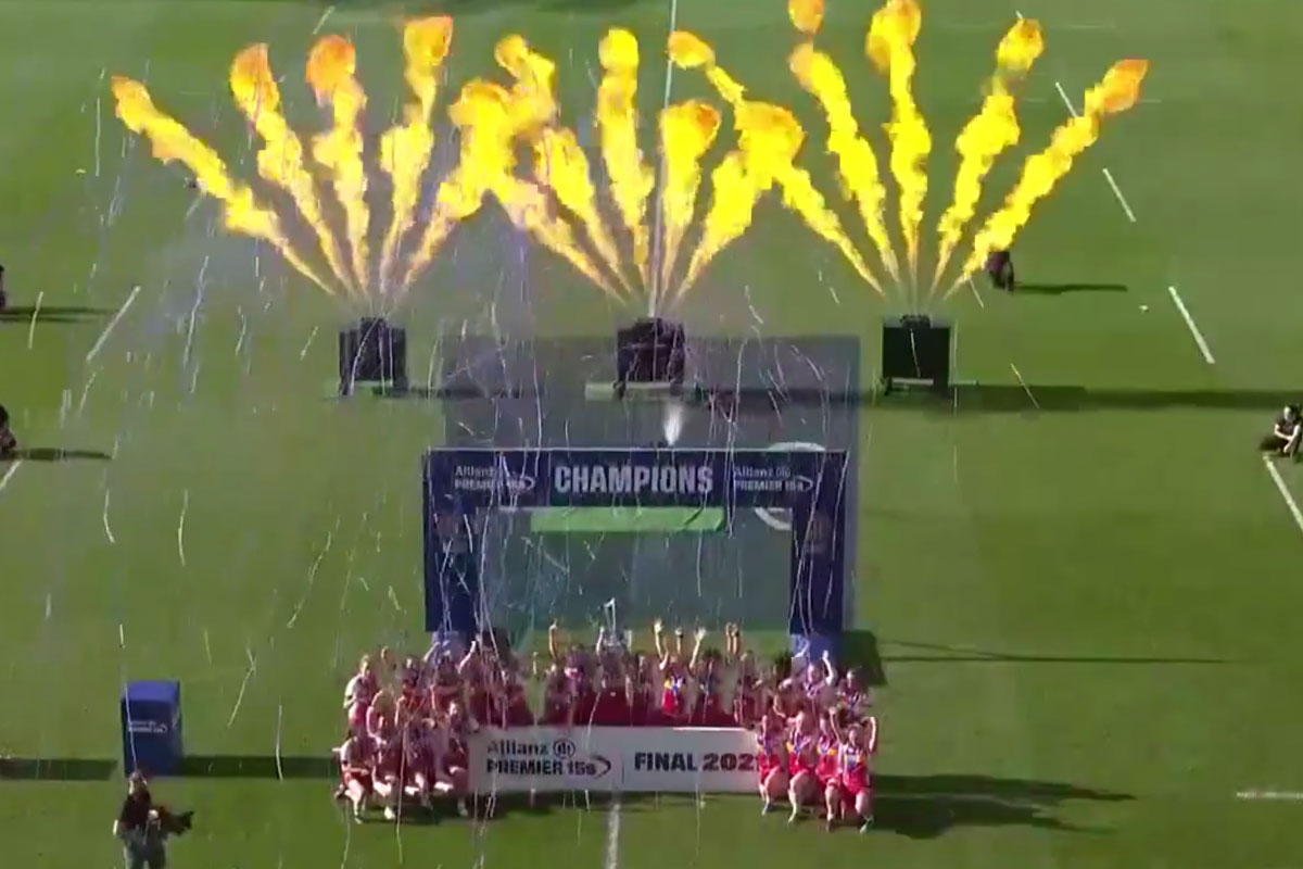 Rolling Winners Board for Allianz Premier 15s Final 2021