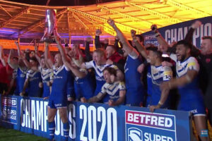 Sports Presentation Stage for Super League Grand Final 2020