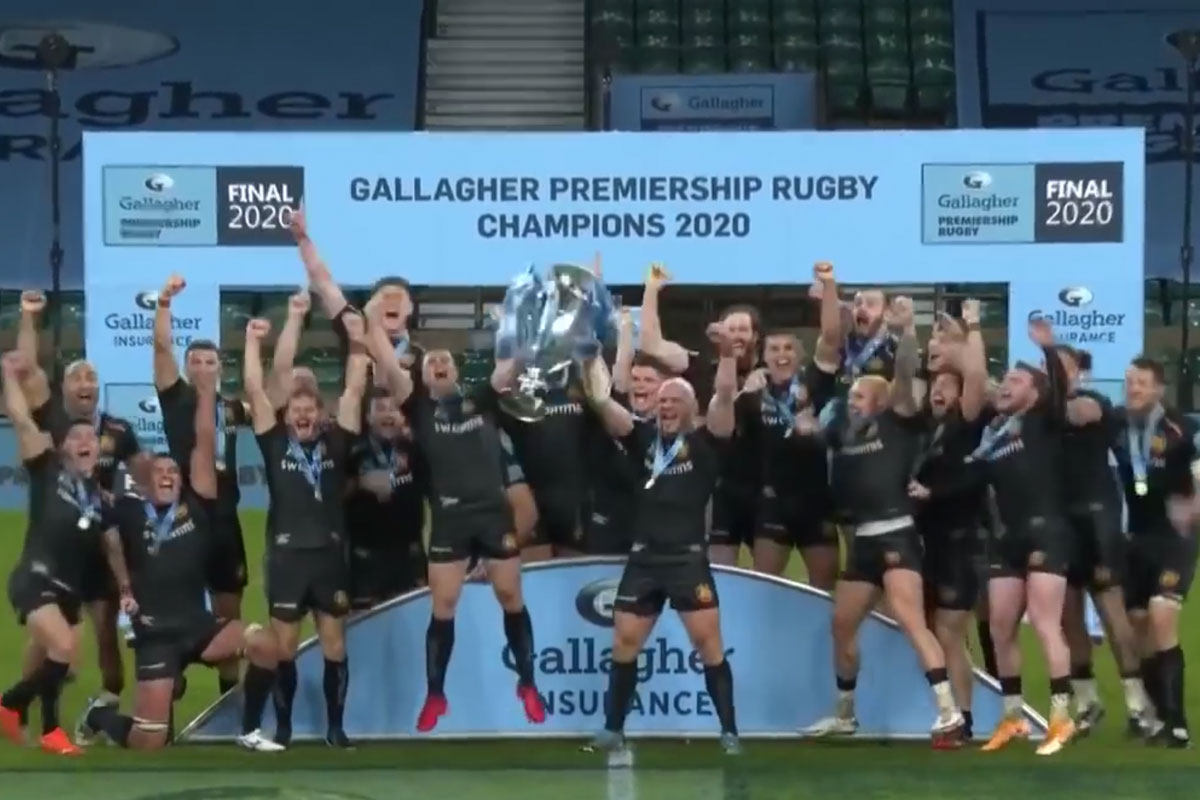 Sports Presentation Stage Gallagher Premiership Final 2020