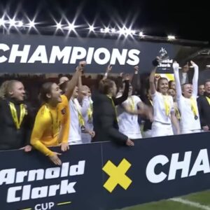 Arnold Clark Cup Winners Board 2023