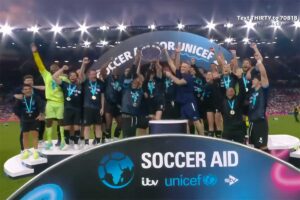 Soccer Aid 2023 winners